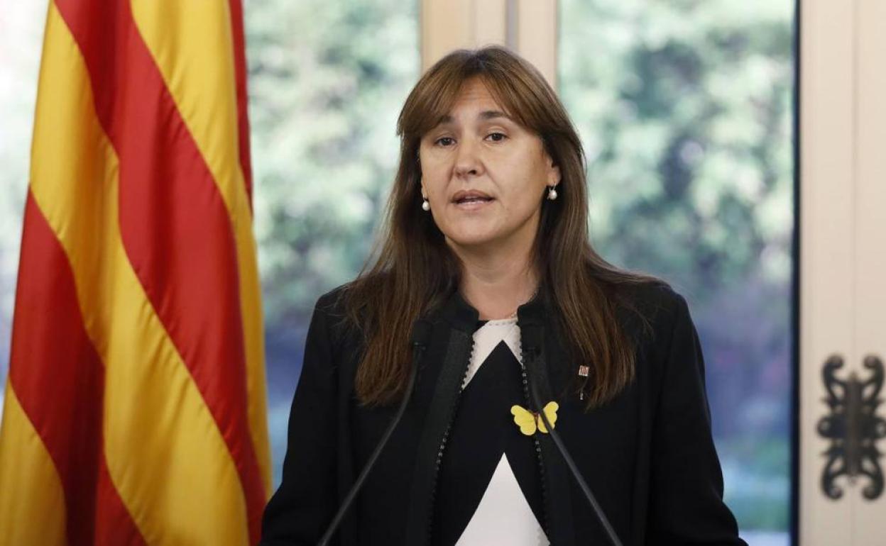 La presidenta Borràs y sus contradicciones