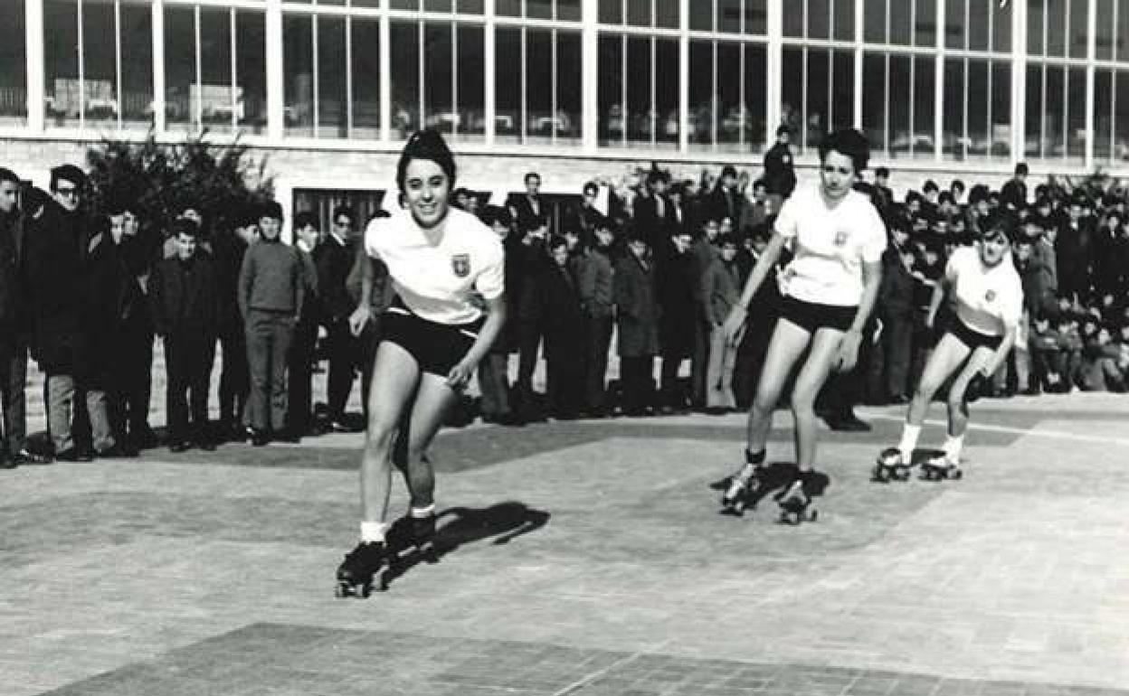 Pepita Cuevas, la primera española en lograr ser campeona del mundo. 