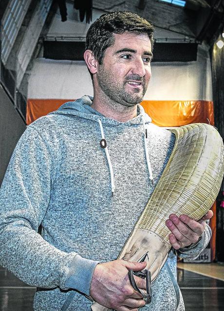 Imagen - Ibon Aldazabal jugó once años en el frontón de Dania. maika salguero