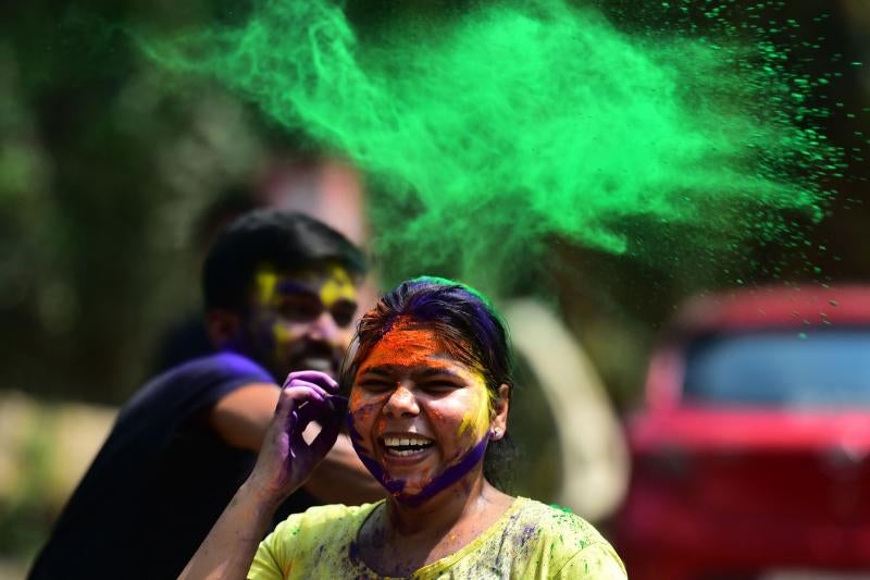 Fotos: Holi, la fiesta hindú de los colores