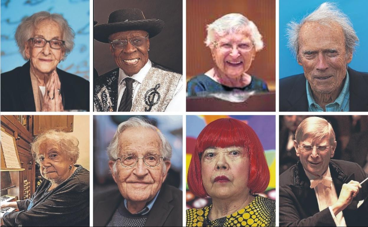 En primera línea con 90 años