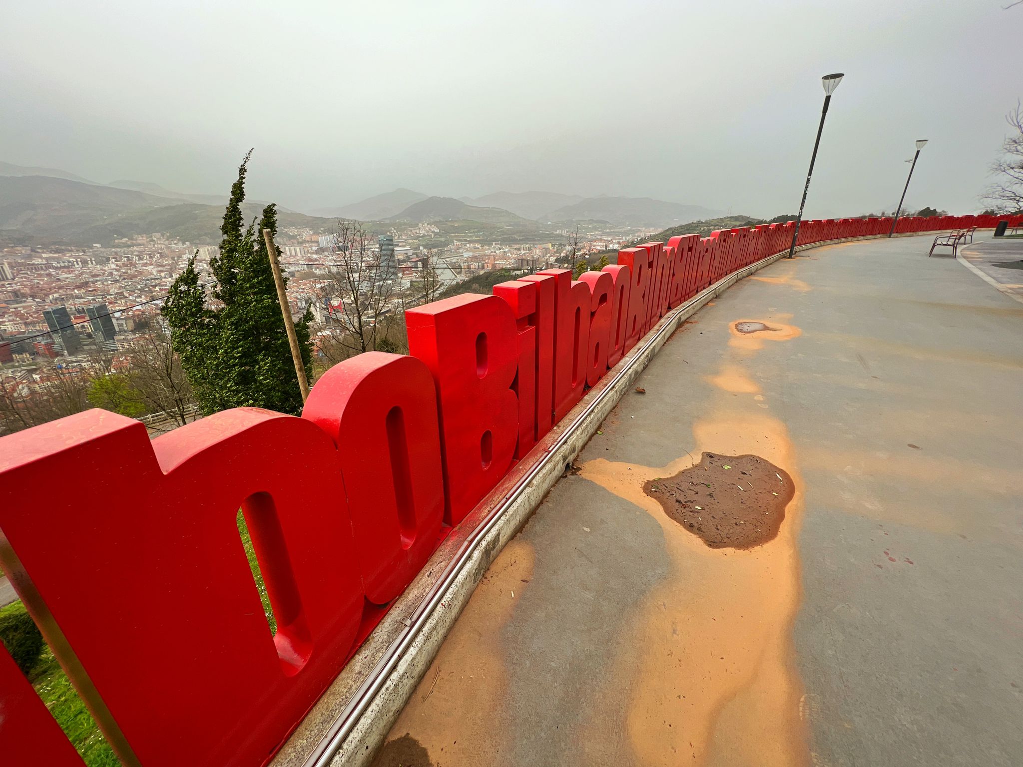 Fotos: La calima procedente del Sáhara cubre el cielo de Euskadi