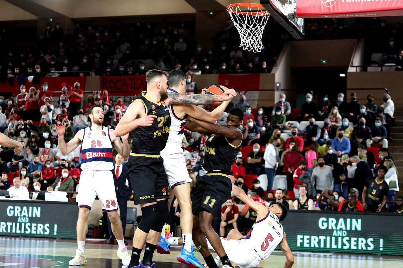 Fotos: Las mejores imágenes del Mónaco - Baskonia