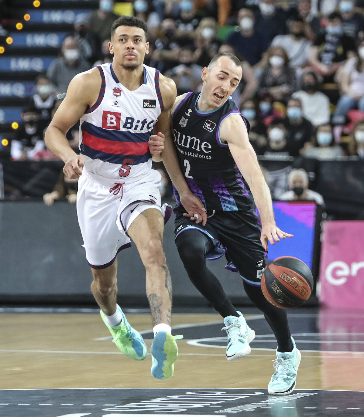 Fotos: Derbi entre el Bilbao Basket y Baskonia, en imágenes