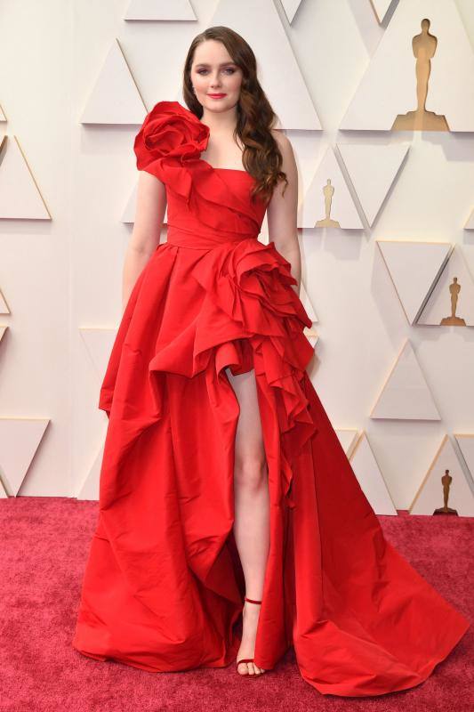 La actriz Amy Forsyth.