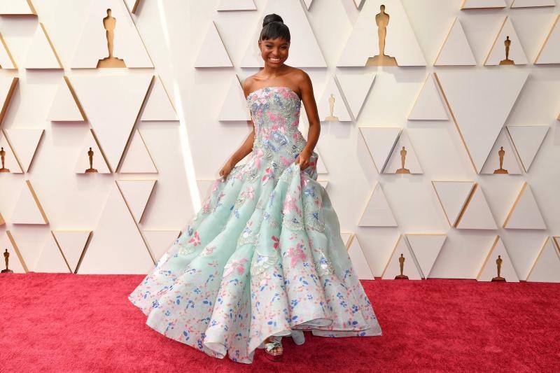La actriz Saniyya Sidney, de Armani Privé.