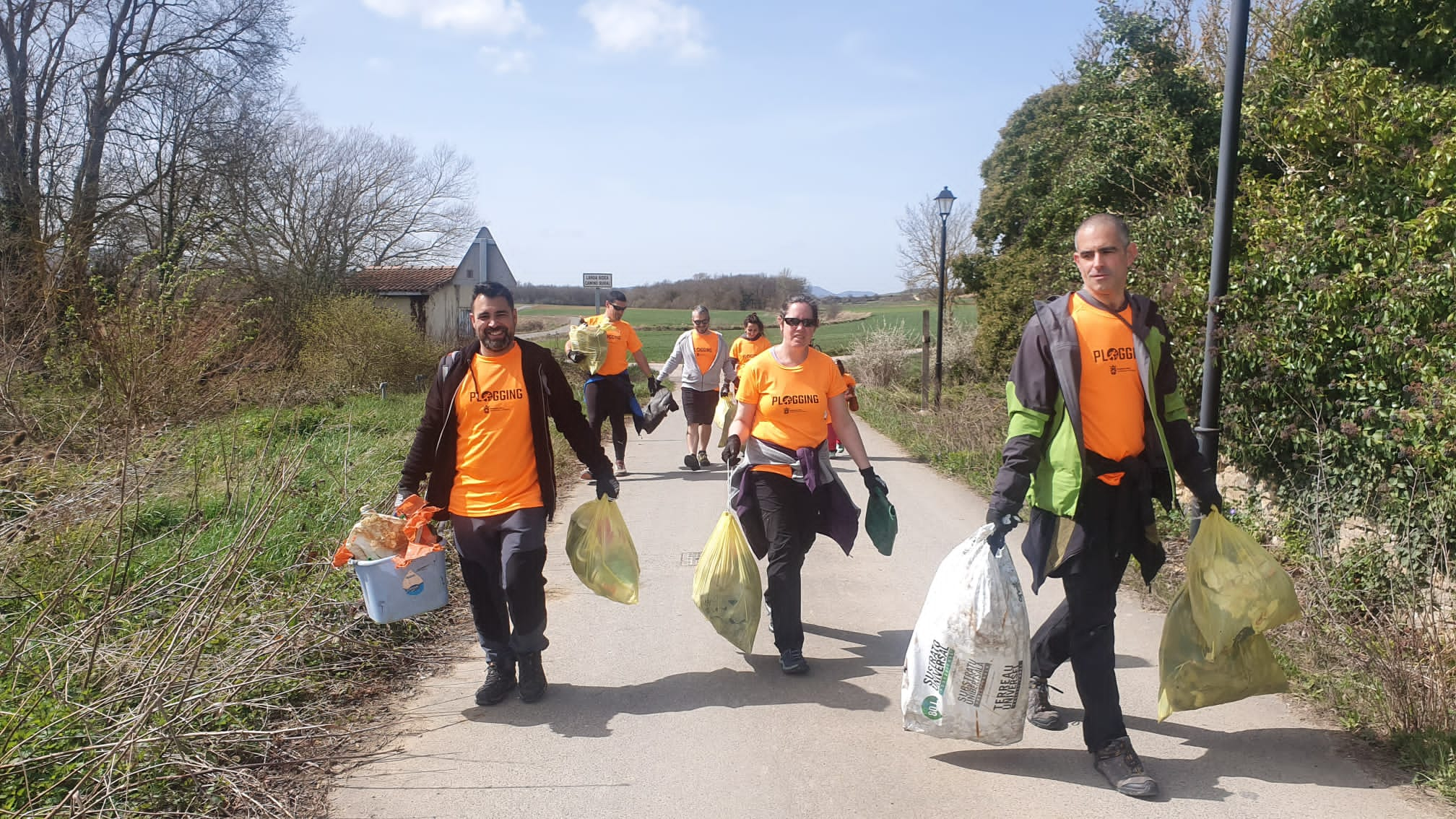 Jornada de 'plogging' en Elburgo