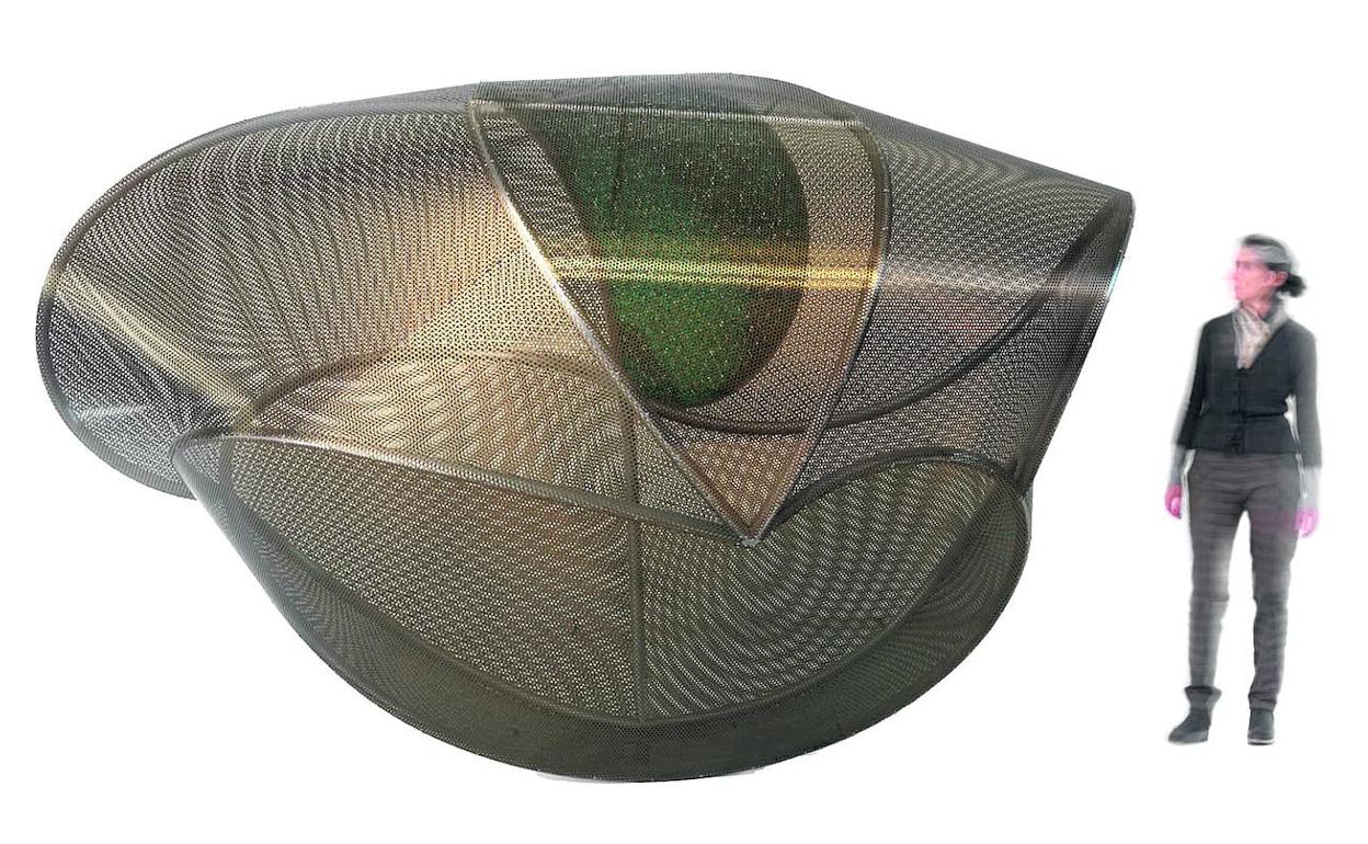 'Ponderosa', una de las piezas de Blanca Muñoz presente en la muestra. 