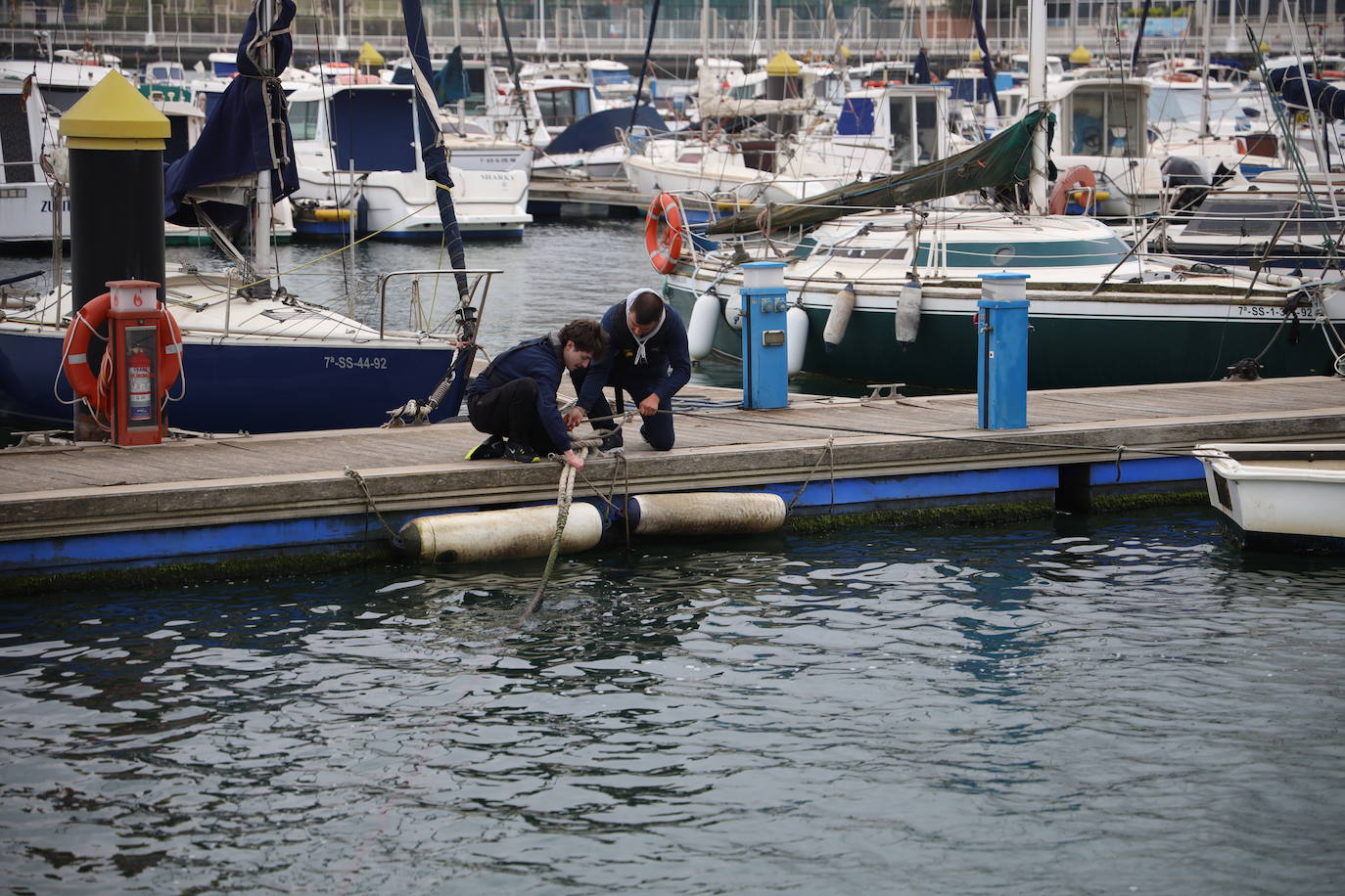 Fotos: “Los estudiantes de la Náutica navegan en el Saltillo”