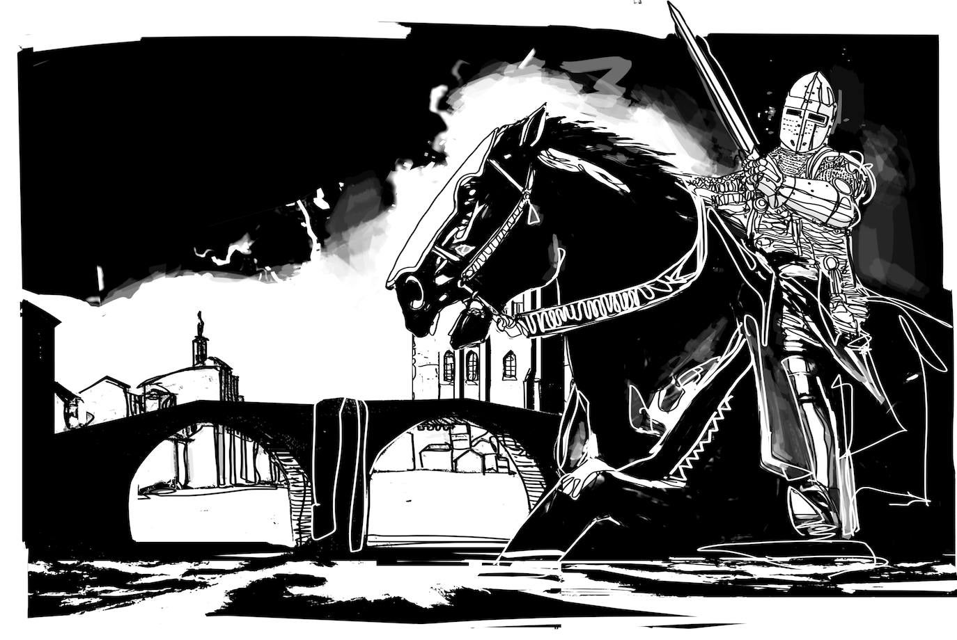 Juan de Avendaño, 'El Malo', ataca Bilbao