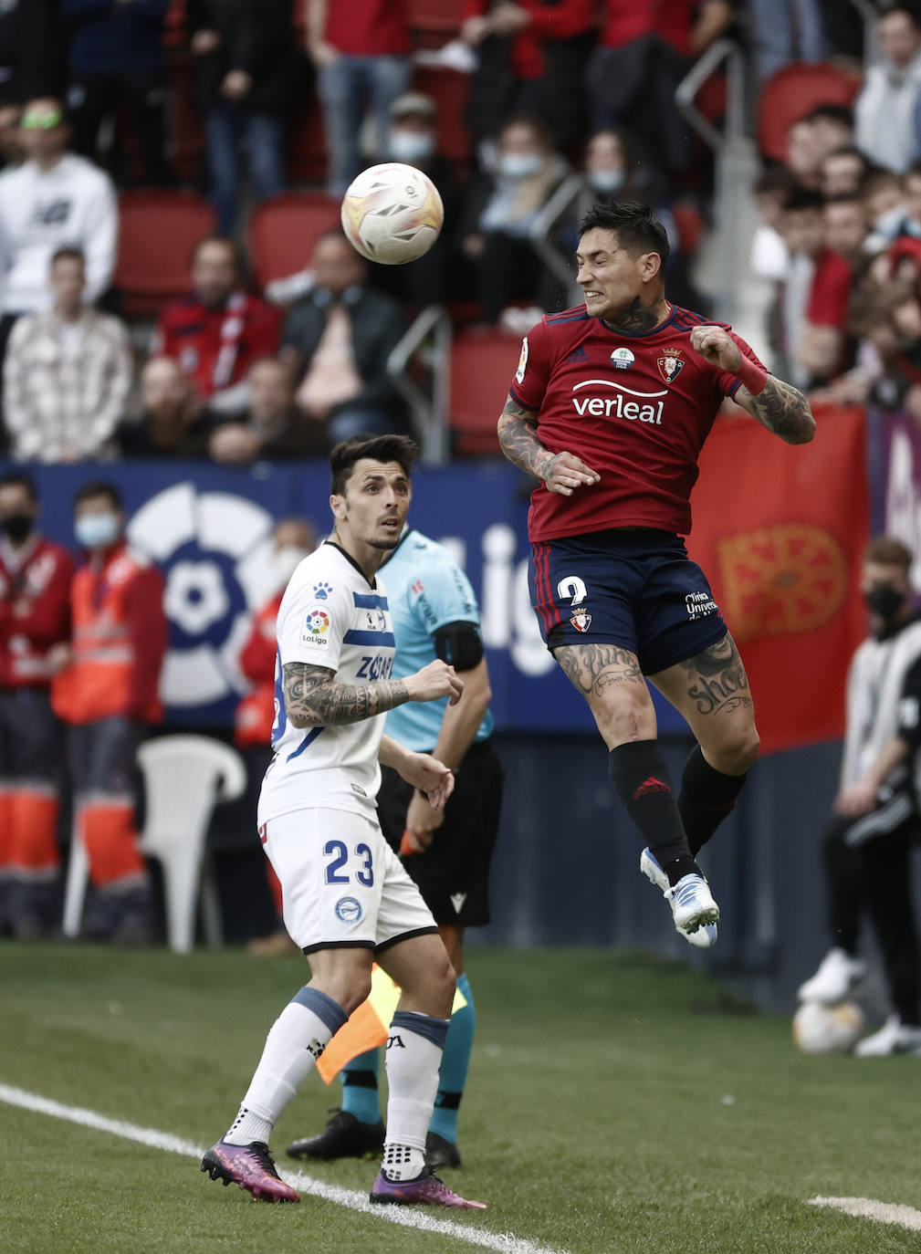 Fotos: Las mejores imágenes de partido entre Osasuna y Alavés
