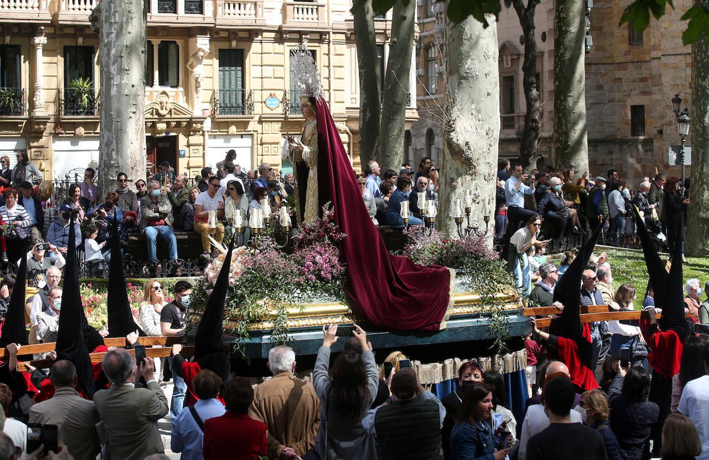 Fotos: La procesión del Borriquito triunfa en Bilbao