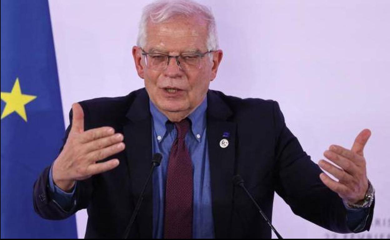 Josep Borrell, Alto Representante de la Unión Europea para la Política Exterior. 