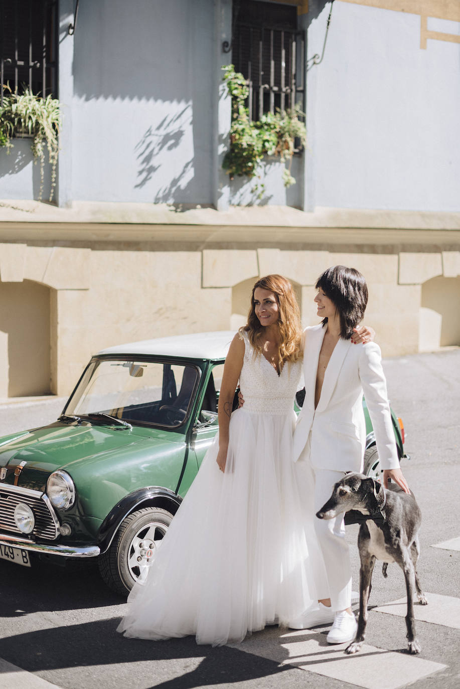 Fotos: La boda de Maider y Alba en el Mercado de La Ribera: dos novias auténticas