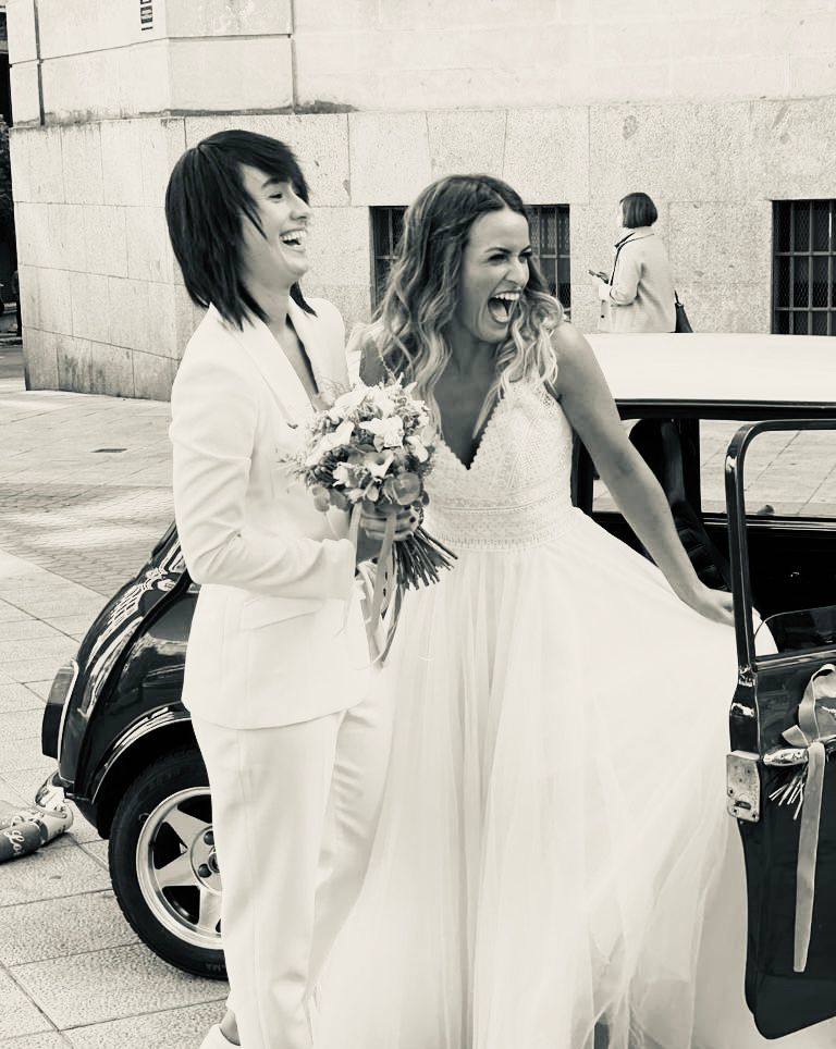 Fotos: La boda de Maider y Alba en el Mercado de La Ribera: dos novias auténticas