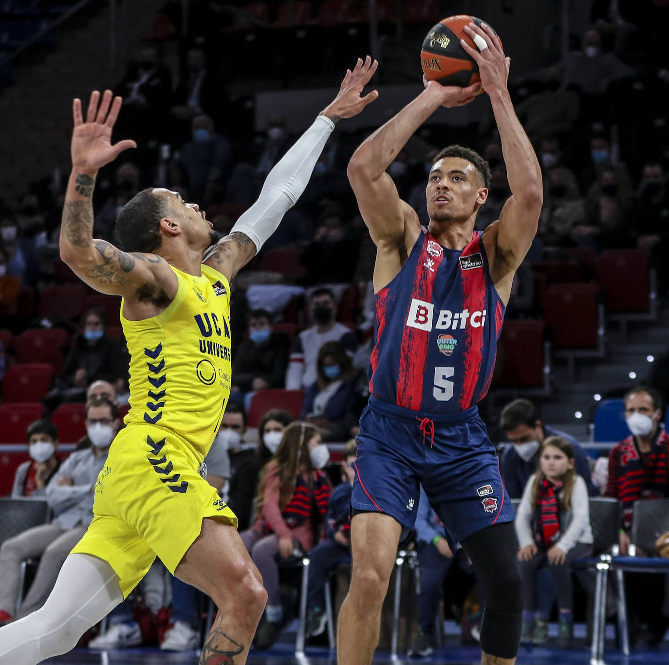 Fotos: Las mejores imágenes del Baskonia-UCAM Murcia