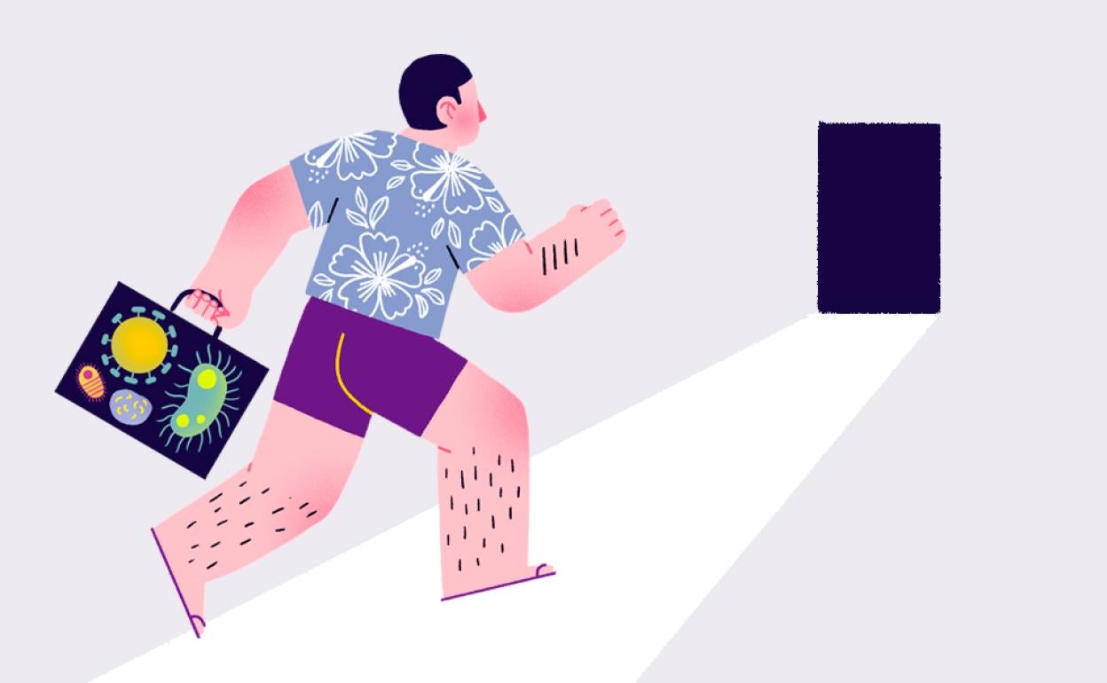 ¿Enferma cuando llegan las vacaciones?