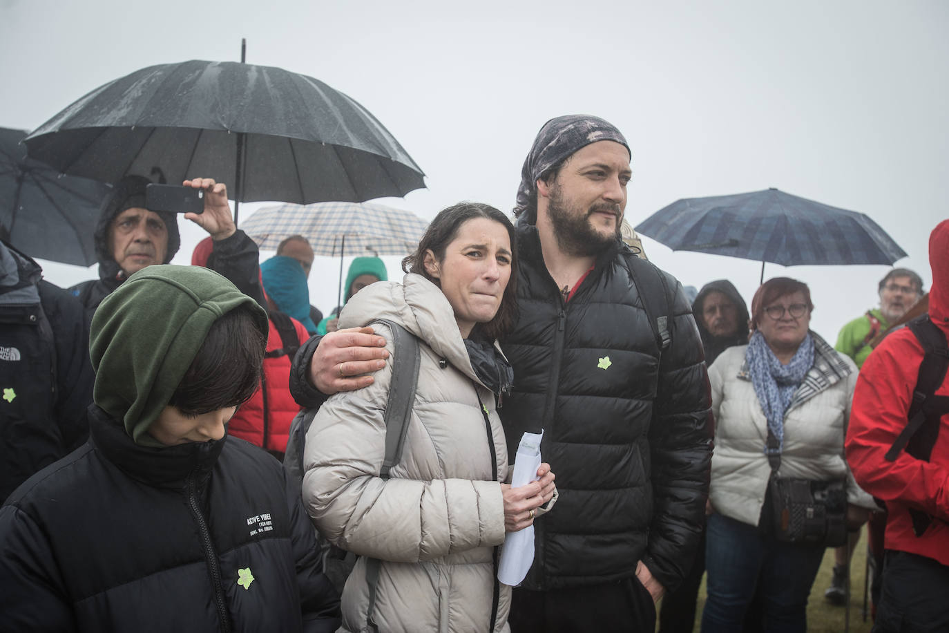 Fotos: Homenaje a los gudaris en el monte Saibigain