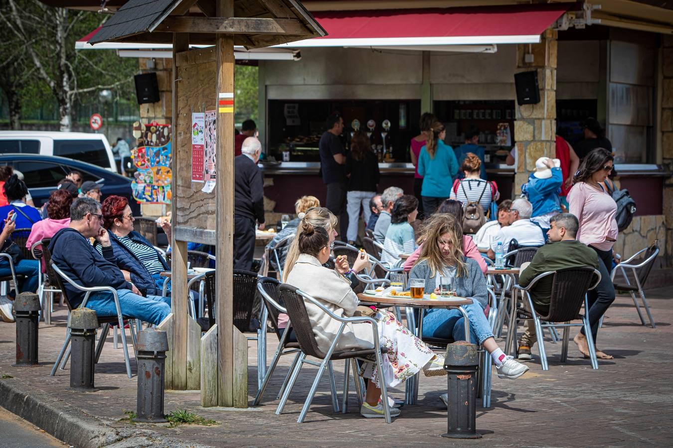 Fotos: Los turistas llenan Bizkaia