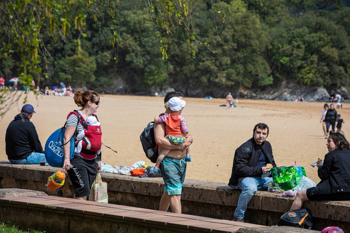 Fotos: Los turistas llenan Bizkaia