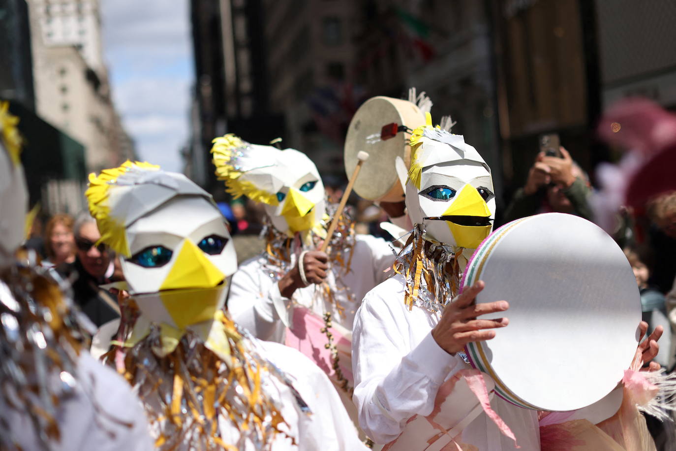 Fotos: Los sombreros imposibles del desfile de Pascua en Nueva York