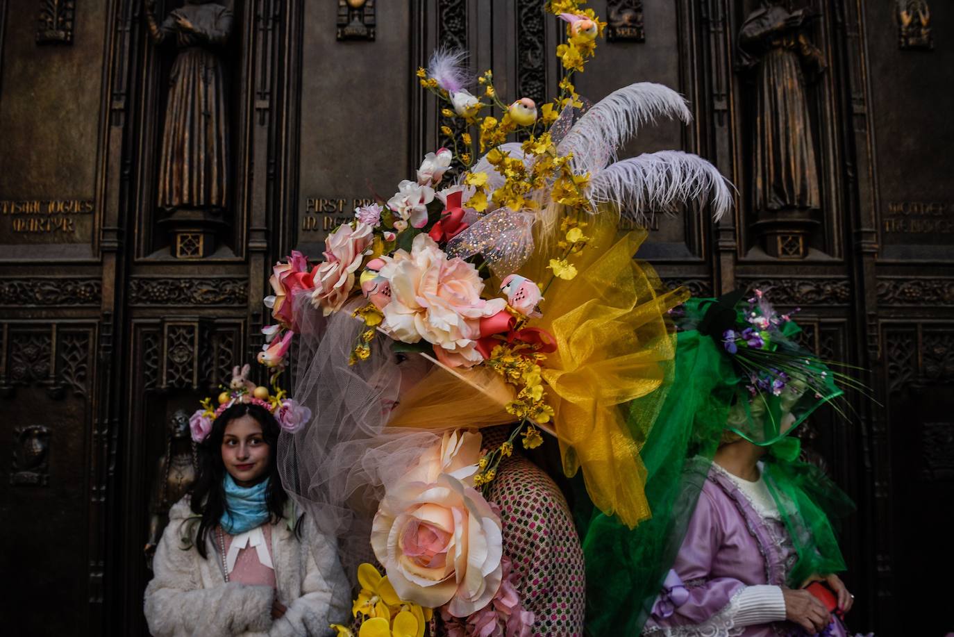 Fotos: Los sombreros imposibles del desfile de Pascua en Nueva York