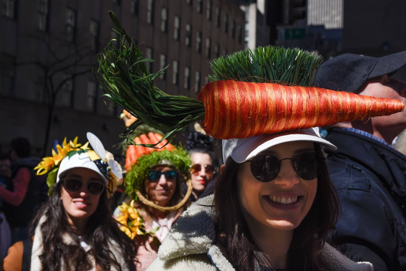 Fotos: Los sombreros imposibles del desfile de Pascua en Nueva York