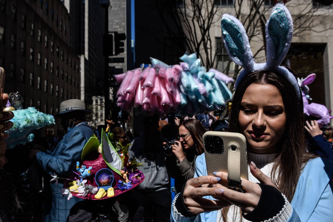 Fotos: Los sombreros imposibles del desfile de Pascua en Nueva York