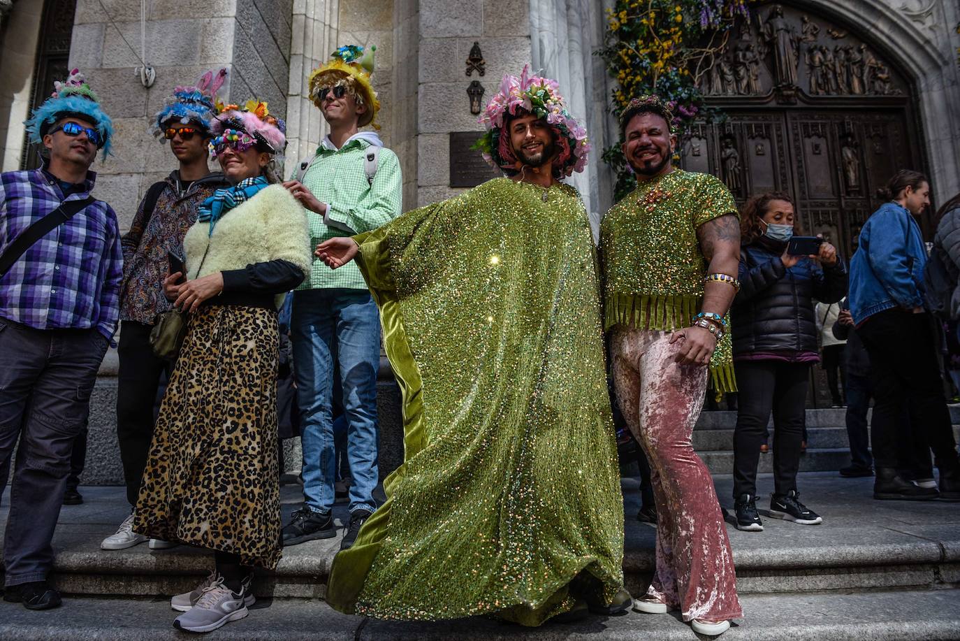 Fotos: Los sombreros imposibles del desfile de Pascua en Nueva York