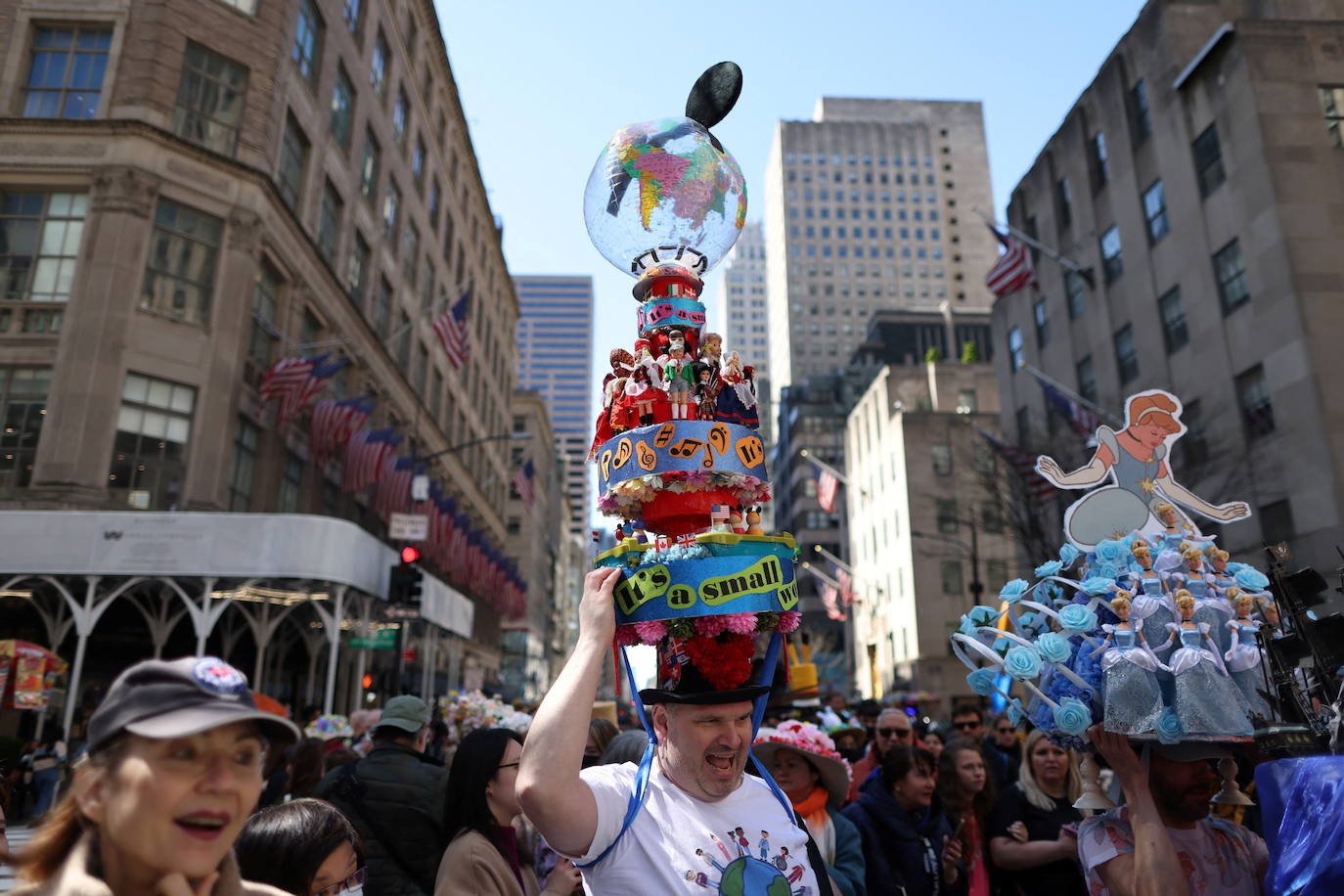 Fotos: Los sombreros imposibles del desfile de Pascua en Nueva York