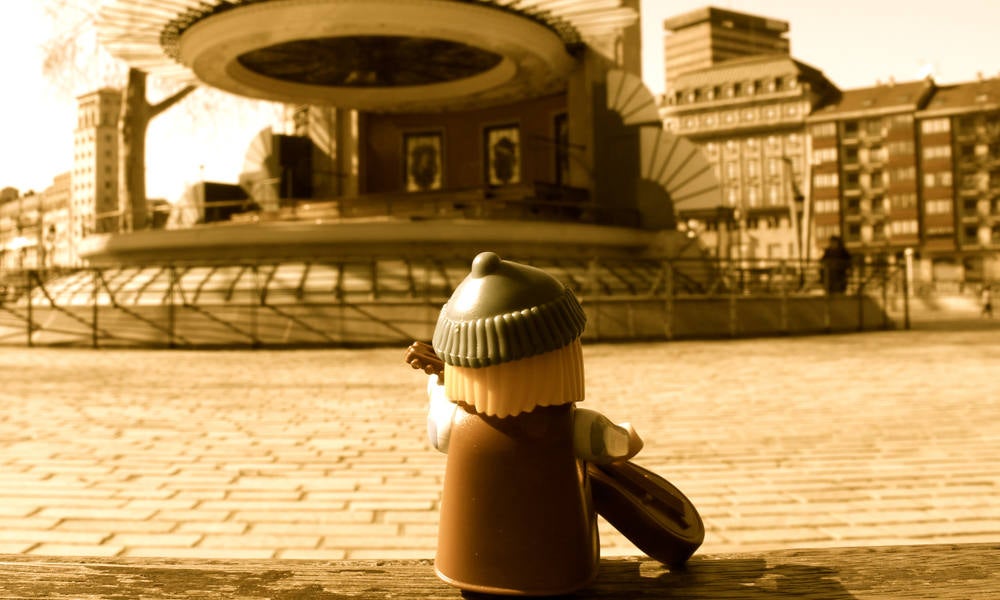 Fotos: De Marijaia a las sardineras: la bilbaína que recrea con sus Playmobil la esencia de la Villa