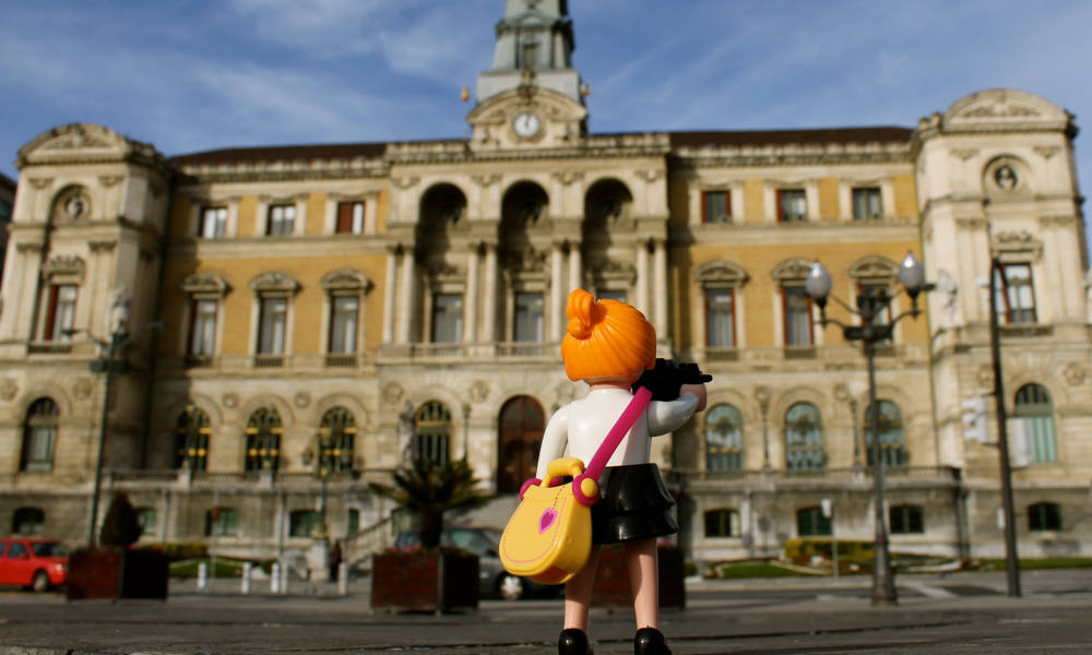 Fotos: De Marijaia a las sardineras: la bilbaína que recrea con sus Playmobil la esencia de la Villa