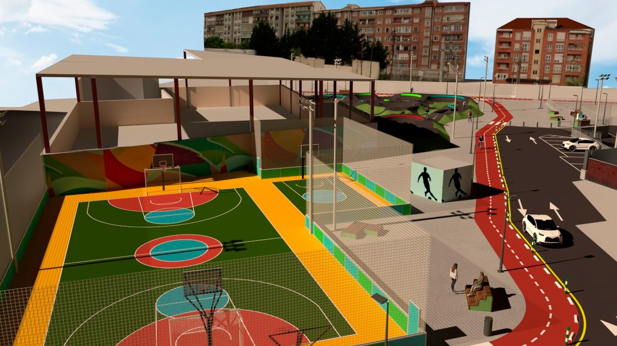 Fotos: Así será la nueva zona deportiva de Punta Zorroza