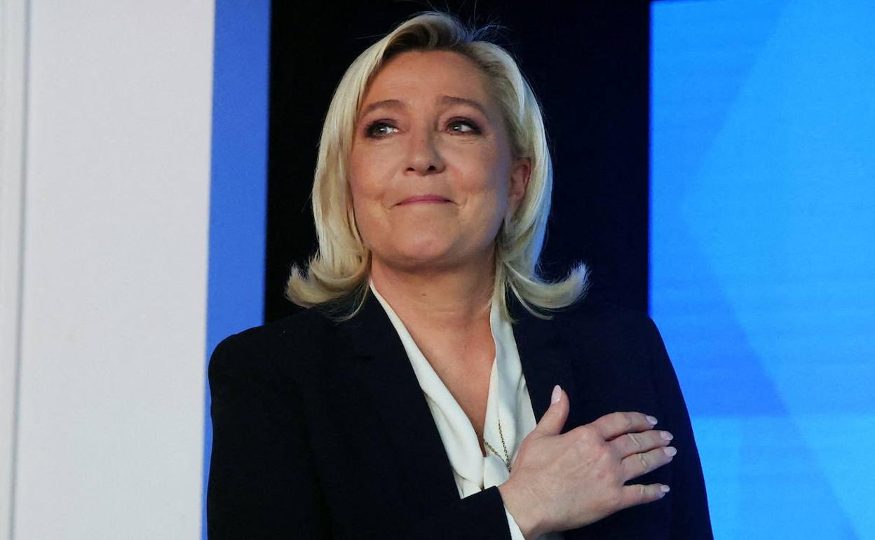 Marine Le Pen.