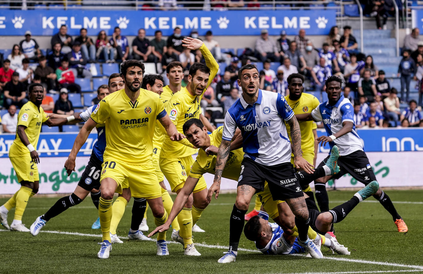 Fotos: Las mejores imágenes del Alavés-Villarreal