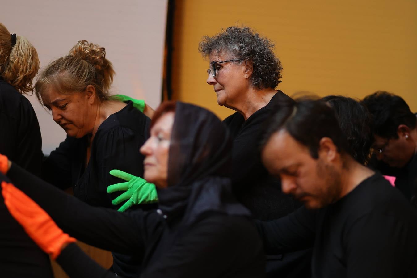 Fotos: Teatro comunitario en Otxarkoaga