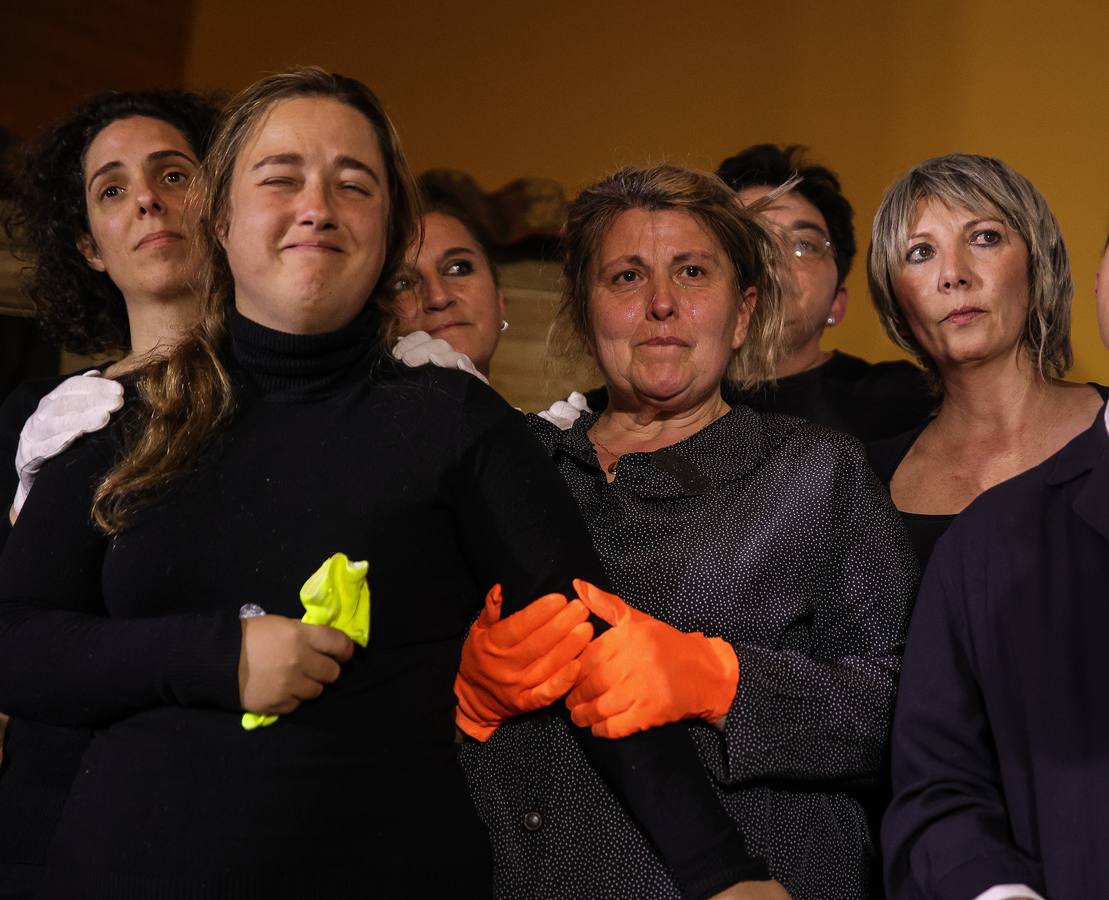 Fotos: Teatro comunitario en Otxarkoaga