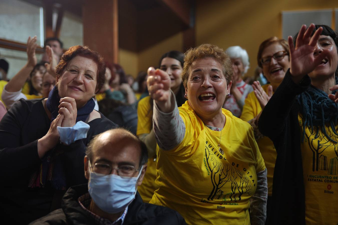 Fotos: Teatro comunitario en Otxarkoaga