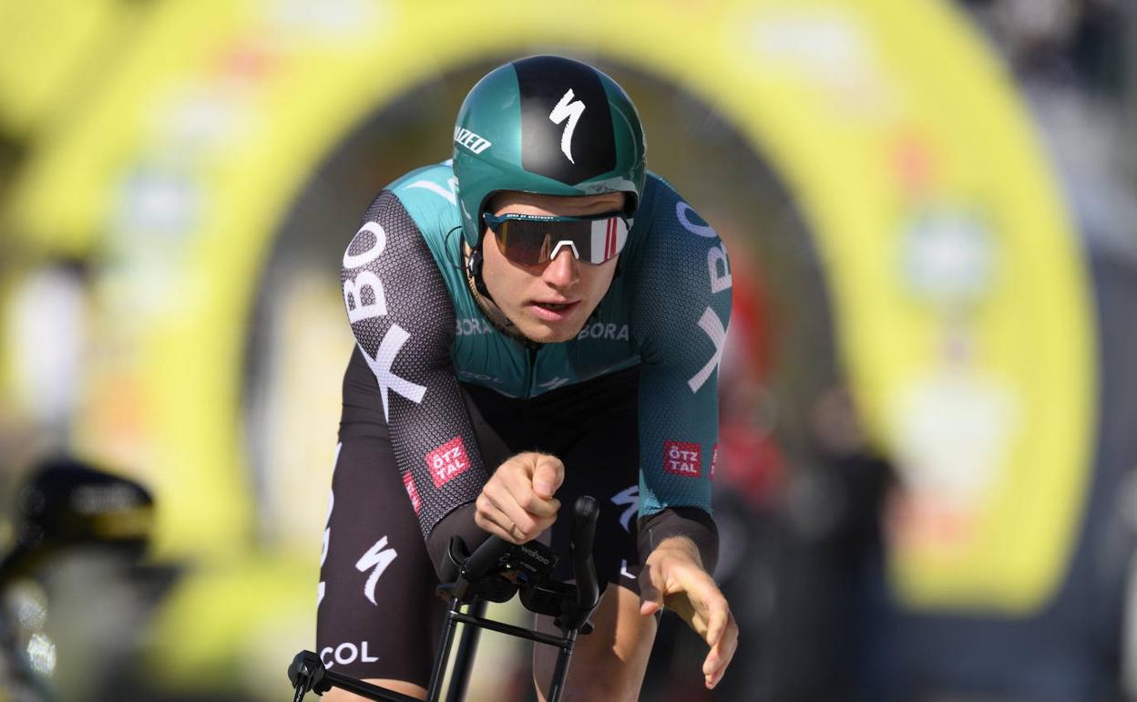 Vlasov en un momento del Tour de Romandía.