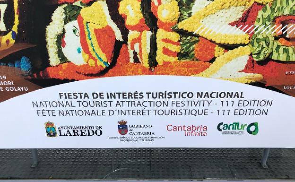 Laredo retira el cartel promocional de la Batalla de Flores por errores en la traducción