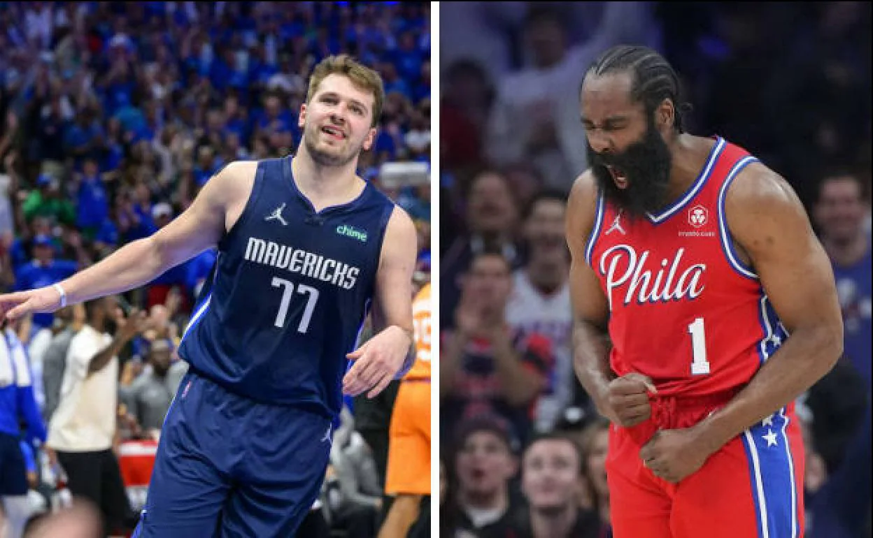 Doncic y Harden fueron los protagonistas de la última jornada de los play offs de la NBA.