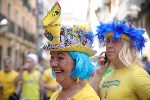 Fotos: Las comparsas de Bilbao calientan motores para la Aste Nagusia