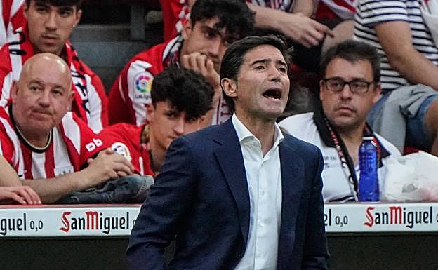 Marcelino: «Es para estar orgulloso del equipo»