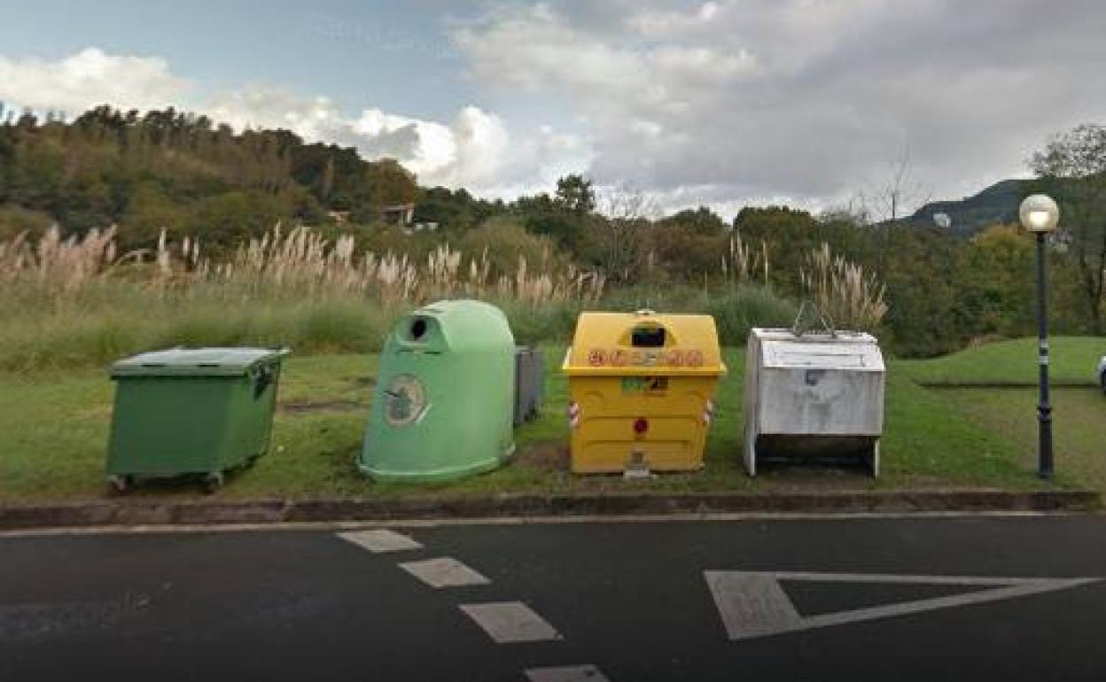 Imagen del punto limpio de Portuondo Bide de Sukarrieta. 