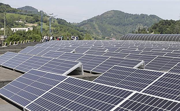 El Consorcio de Aguas estrena la planta fotovoltaica más grande de Bizkaia