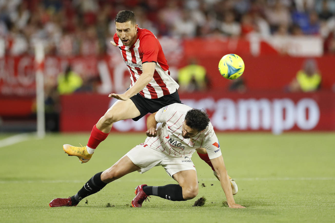 Fotos: Las mejores imágenes entre el Sevilla y el Athletic