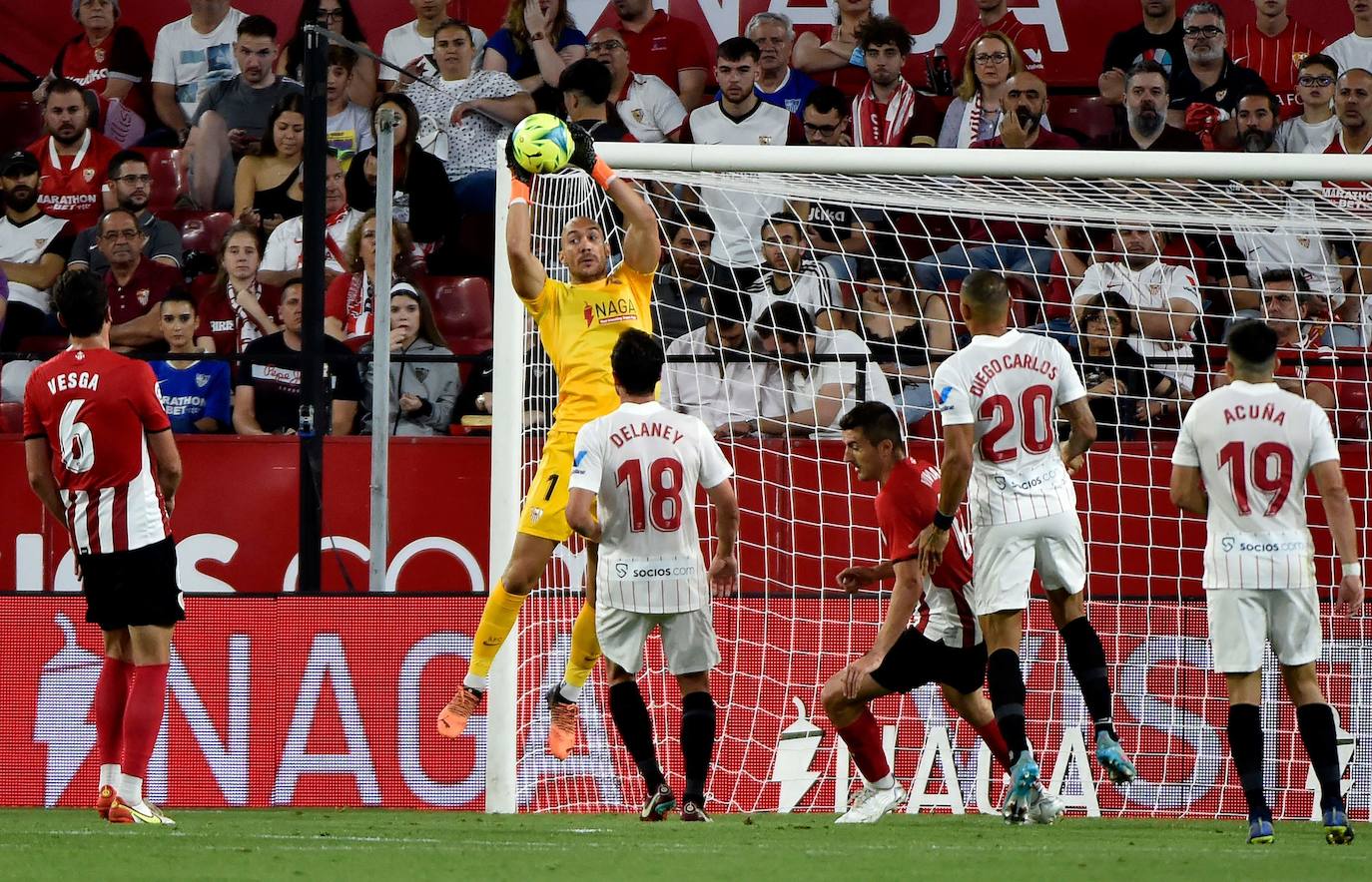 Fotos: Las mejores imágenes entre el Sevilla y el Athletic