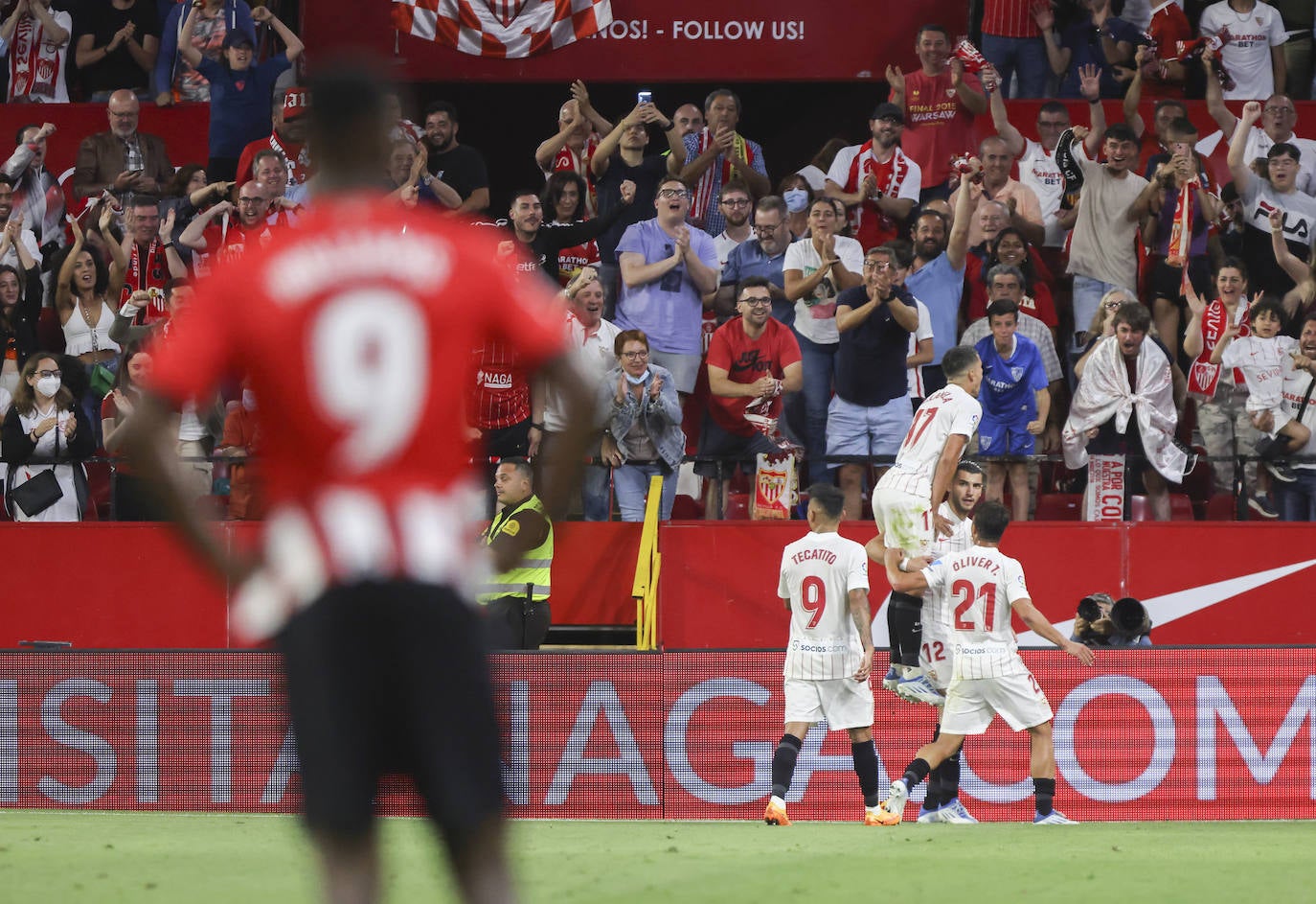 Fotos: Las mejores imágenes entre el Sevilla y el Athletic