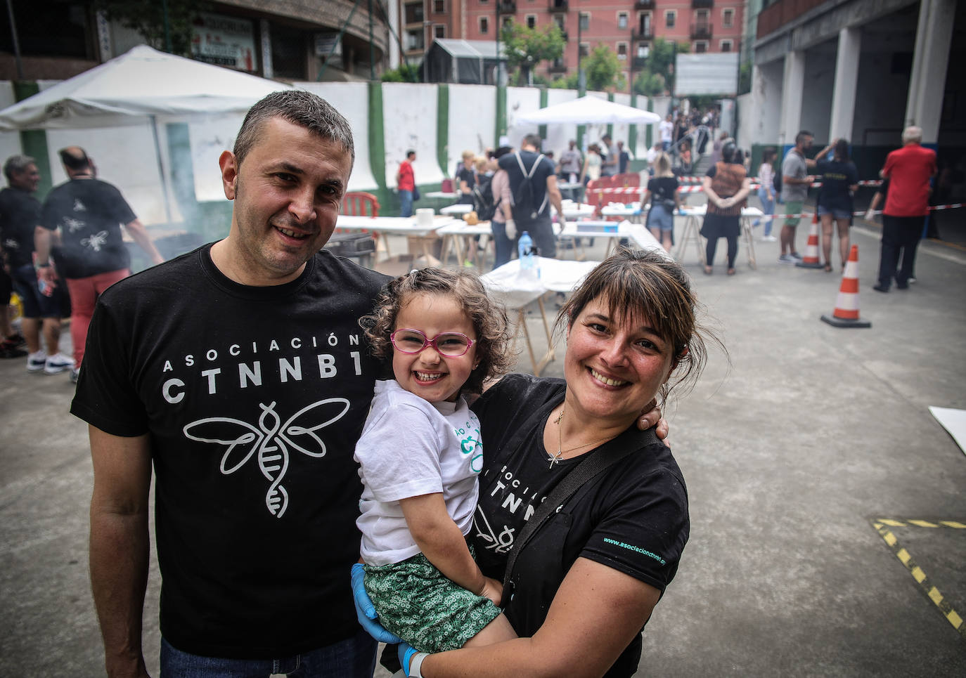 Fotos: Basauri se vuelca con el síndrome raro CTNNB1 que afecta a tres niños vascos