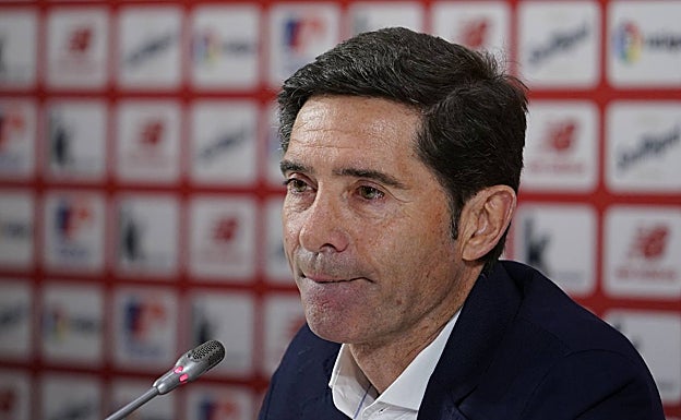 La lucha de Marcelino por evitar las lágrimas en la despedida de un club que «siempre» estará en su corazón 